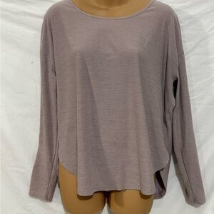 Mauve activewear top